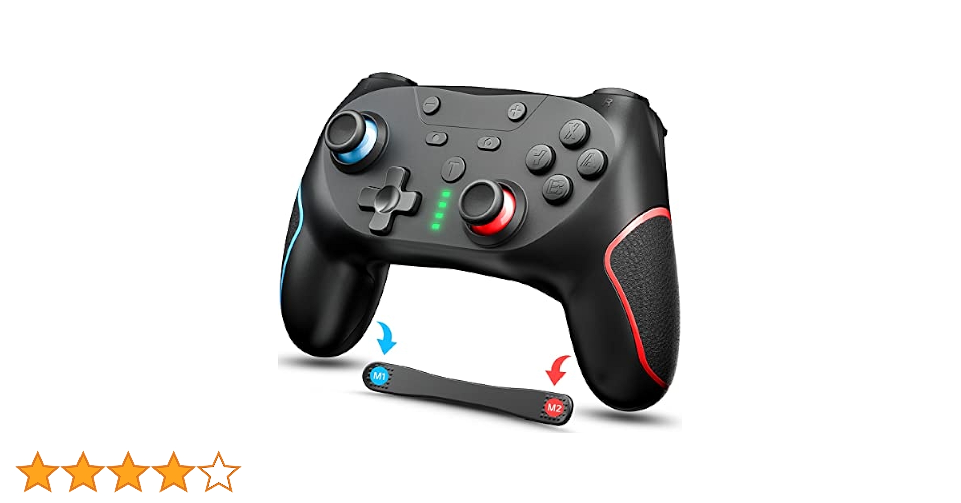 Amazon.co.jp: Switch コントローラー 背面ボタン付き 【2024新